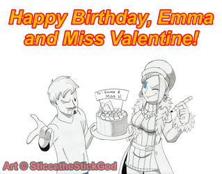 Happy Birthday Emma and Happy Valentines Day 2019