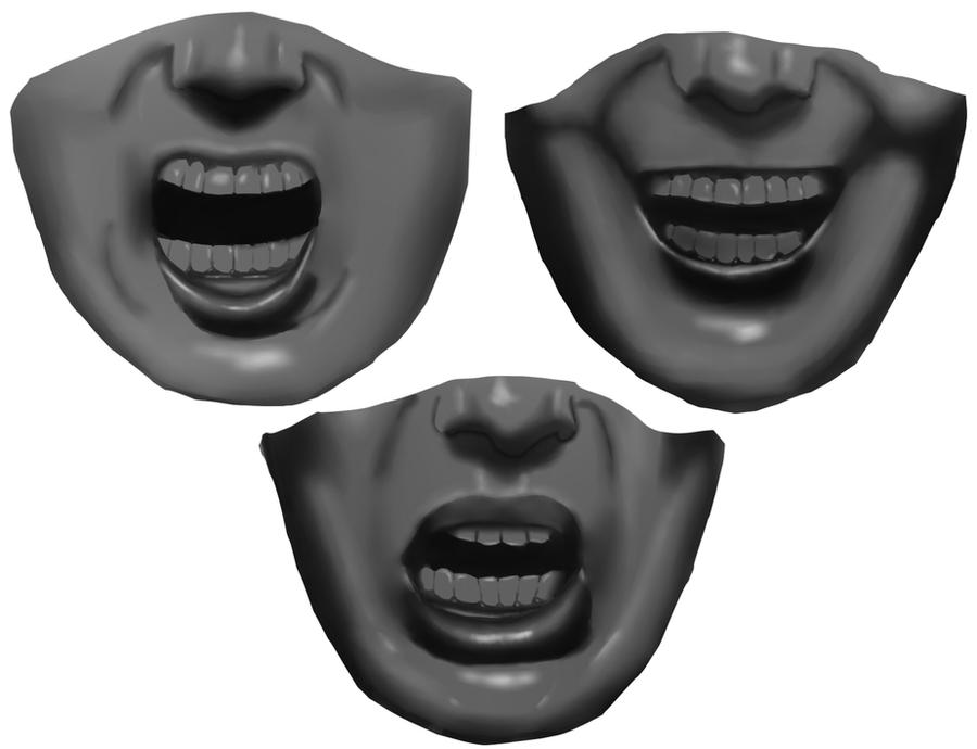 A25 - Open Mouth Expressions
