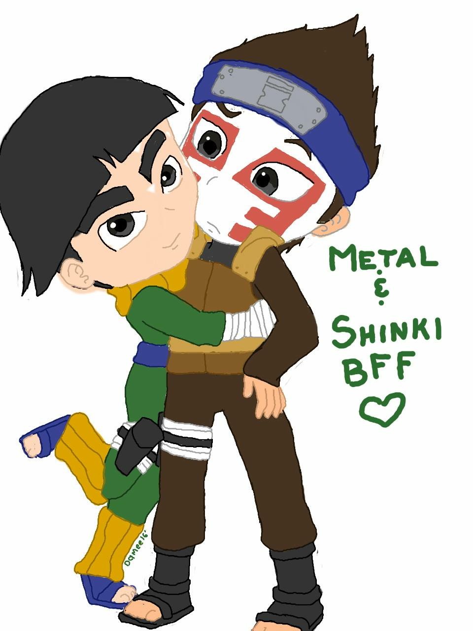 Metal and Shinki BFFs