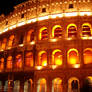 The Illuminated  Colosseum