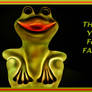 THANKS FOR FAVING - FROG