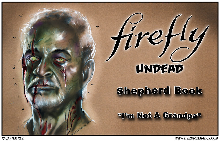Shepherd Book Zombified: Firefly Undead