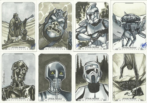 Topps Star Wars Masterwork Sketch Cards 2