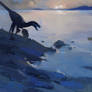 Saurornitholestes by the Lakeside