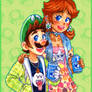 3 Luigi + Daisy