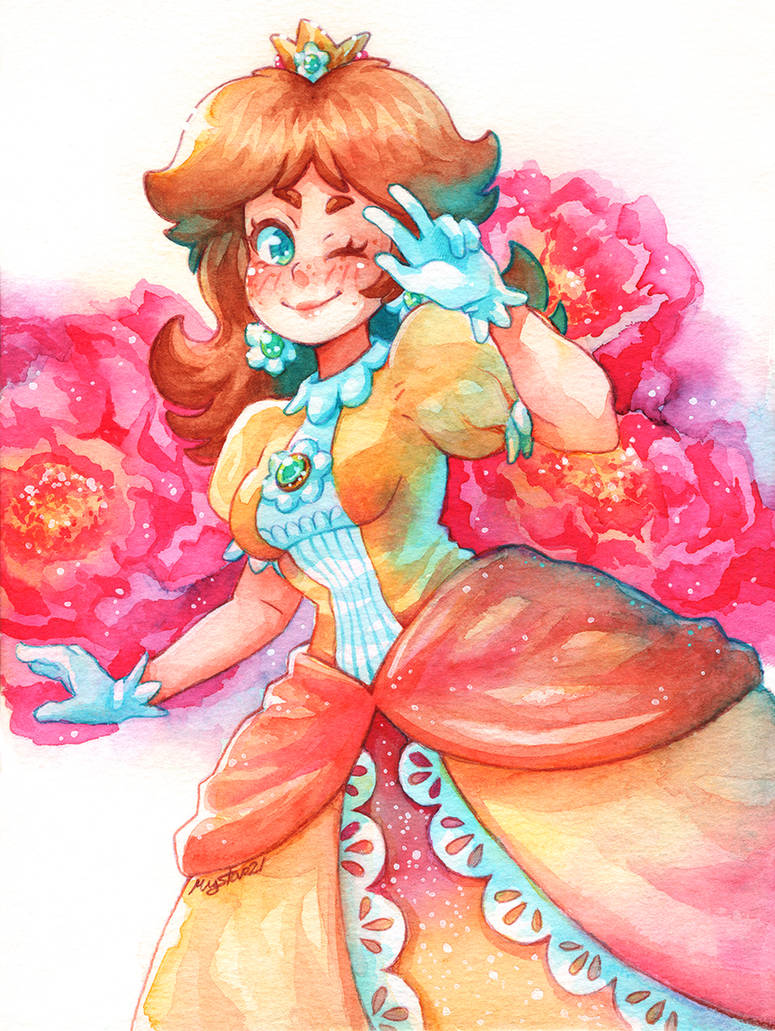 Daisy Fandom Princess Daisy by Mystar21 on DeviantArt