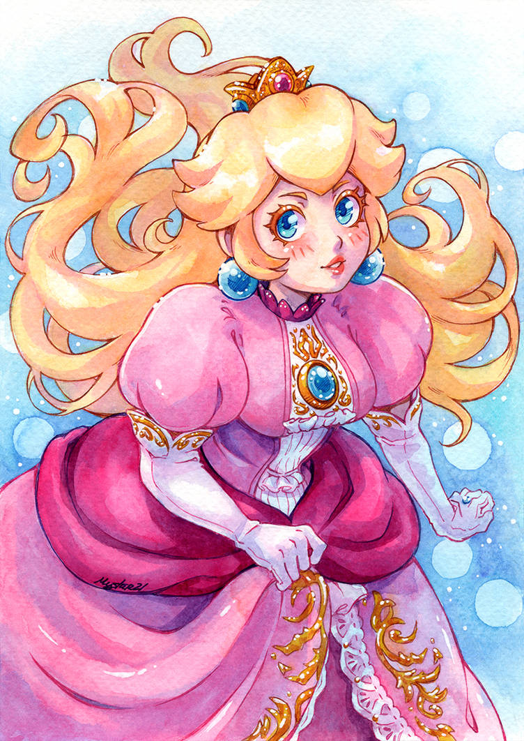 Princess Peach by Mystar21 on DeviantArt