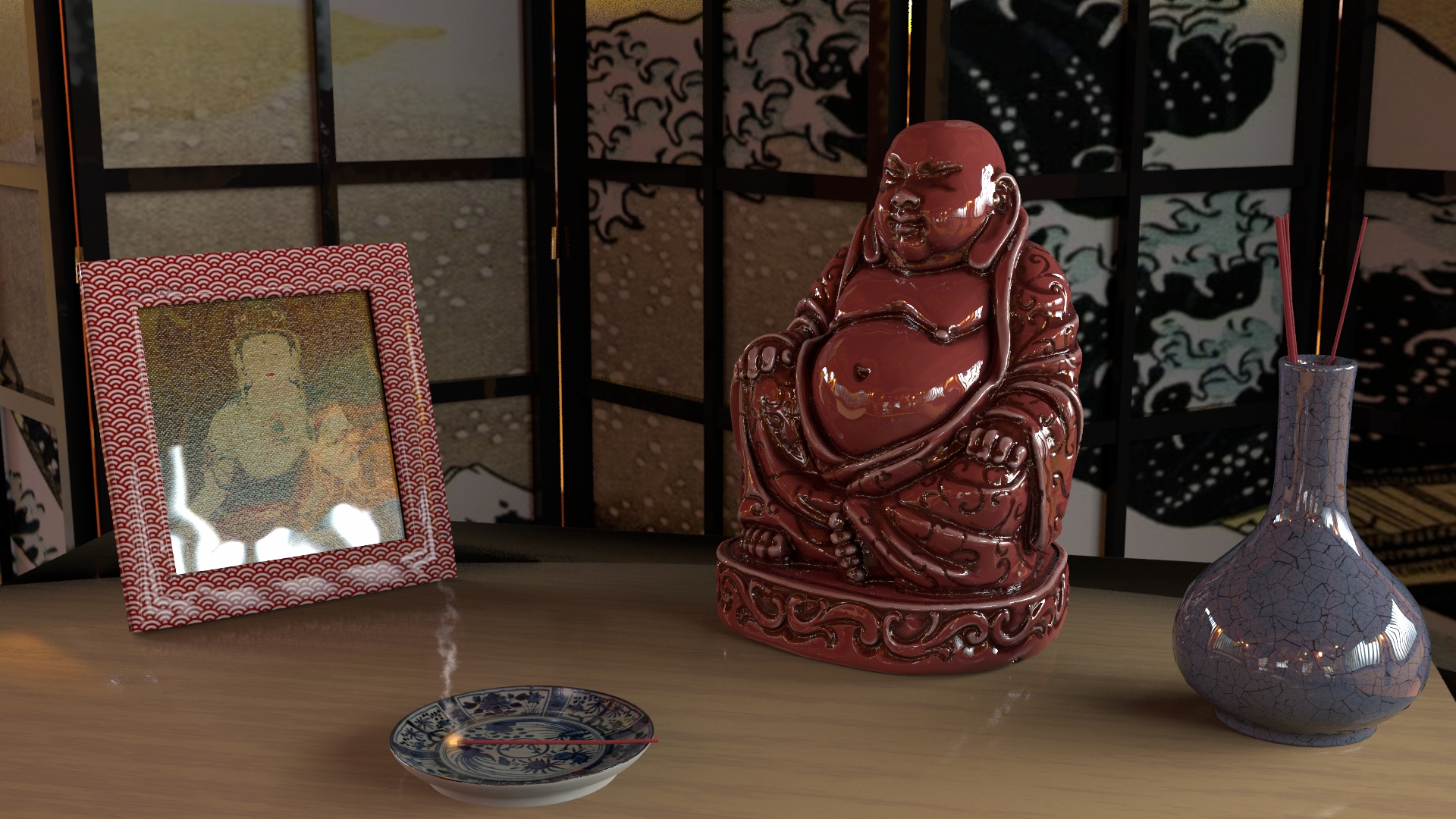 Smilin' Buddha 2 by BarberofCivil
