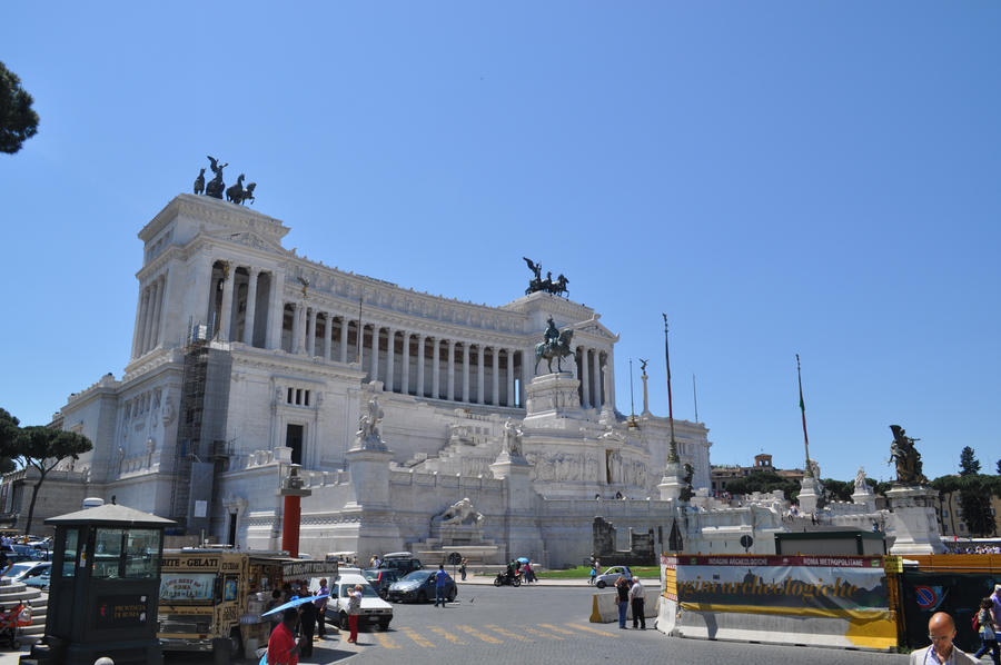 Monumento a Vittorio Emanuele in Rome