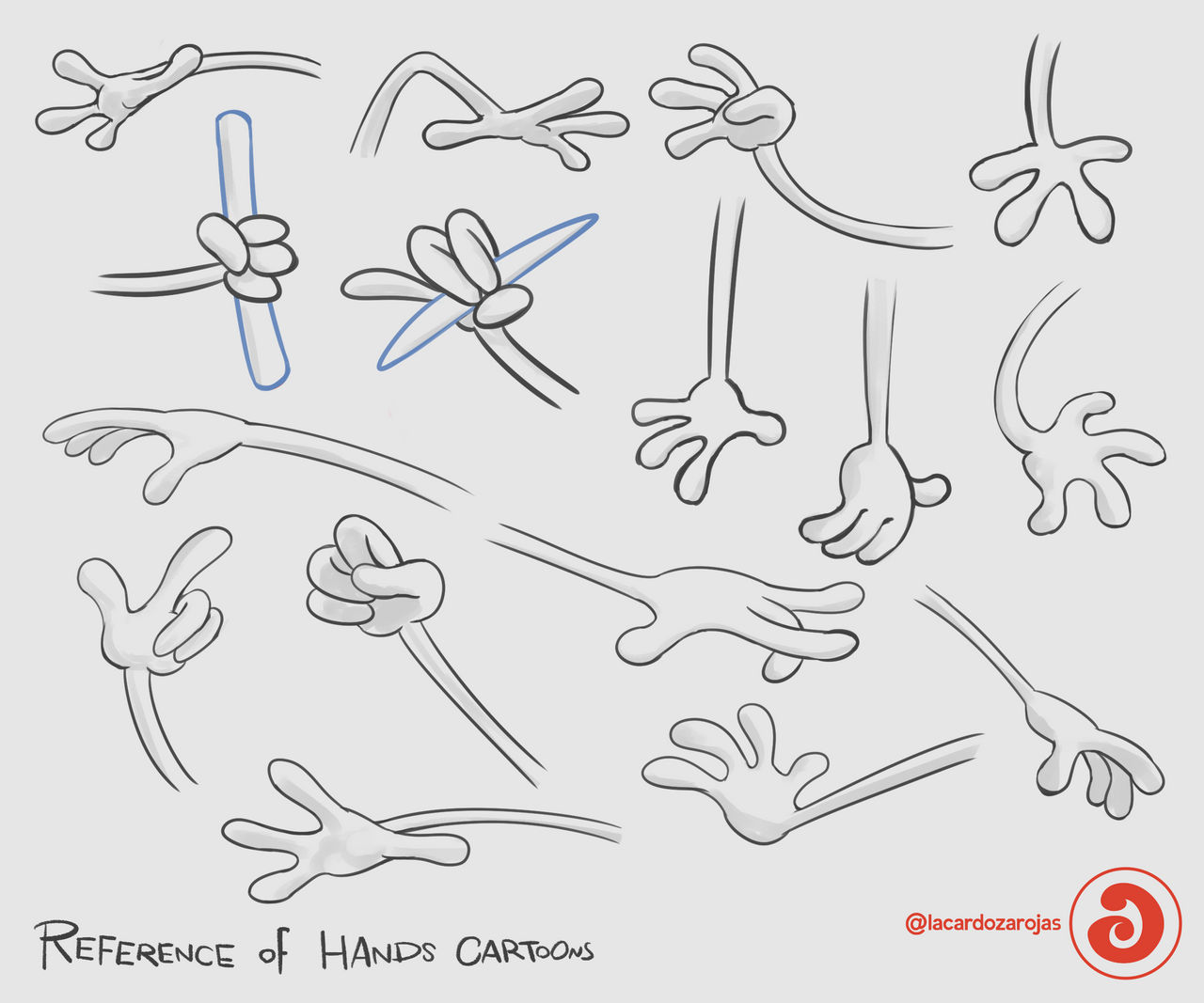 References | Hands Cartoons by LACardozaRojas on DeviantArt