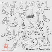 References | Shoes cartoon