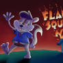 Flaming Squirrel Nuts (Title Card commission)