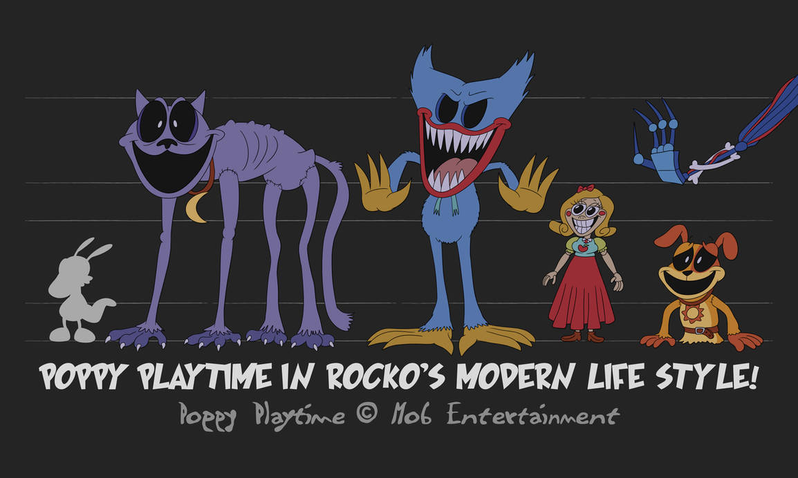 Poppy Playtime Chapter 3 (Modelsheet in RML Style) by LACardozaRojas on ...