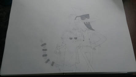 Rockstars Mordecai and Rigby