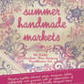 summer handmade markets poster