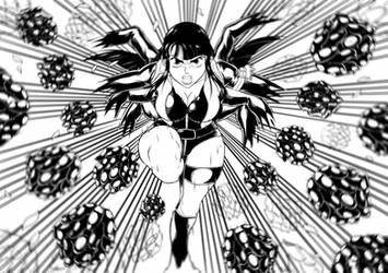 Rokushiki Robin illustrations (part 11) + Page 5 of the Robin: The Rokushiki  Demon fan manga!
