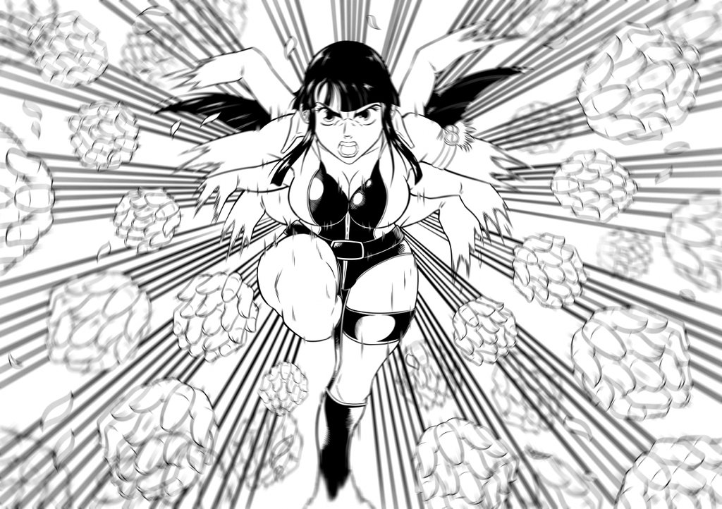 Rokushiki Robin action scene 2 - part 2 by Shinjojin on DeviantArt