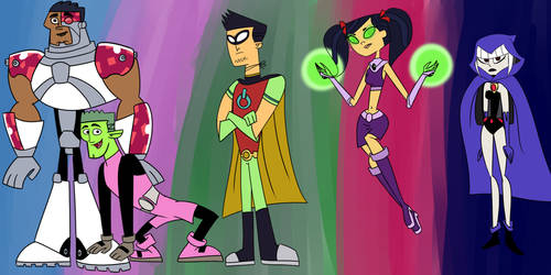 Teen Titans x Total Drama Crossover