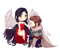 Chibi couple