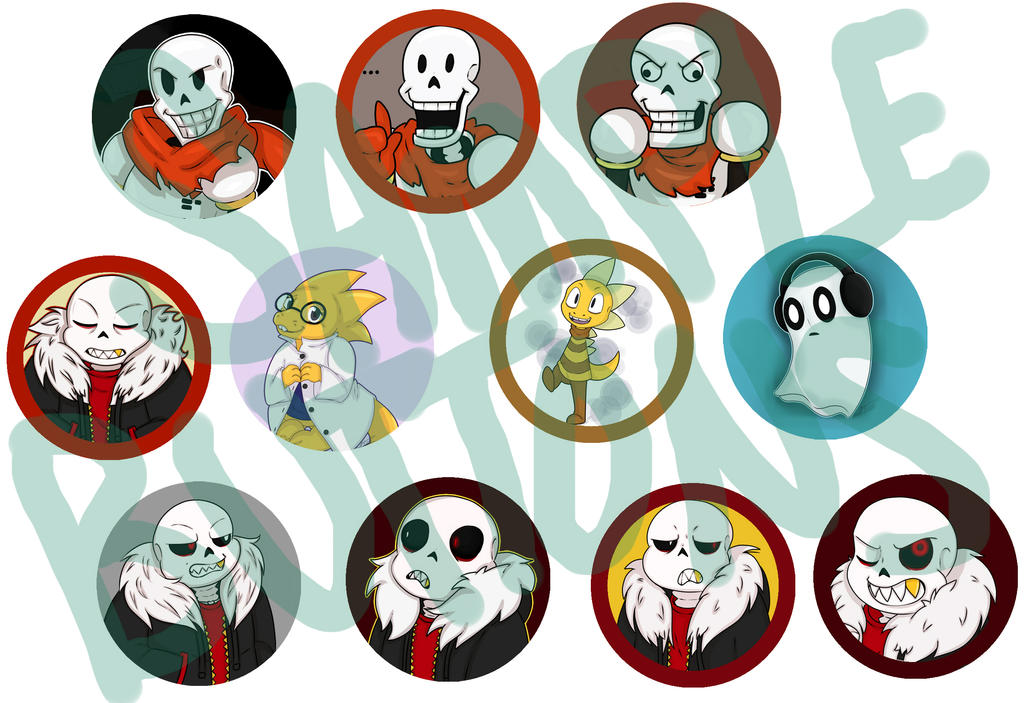 Undertale Buttons 2 by YenriStar on DeviantArt