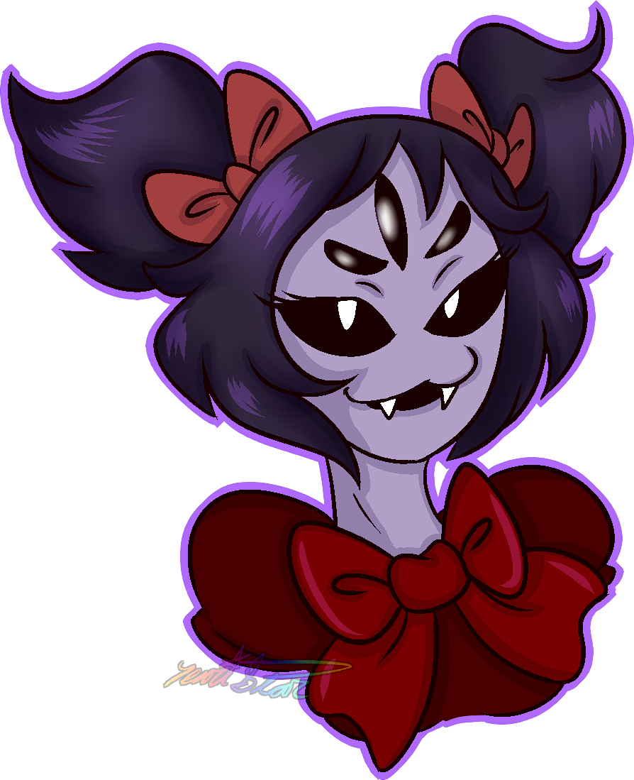 Muffet Sticker