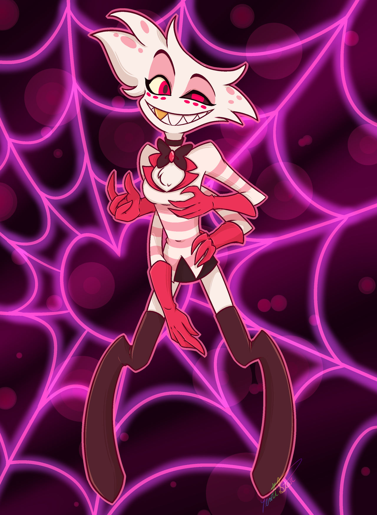 Angel Dust Riding Angel Dust by YenriStar on DeviantArt