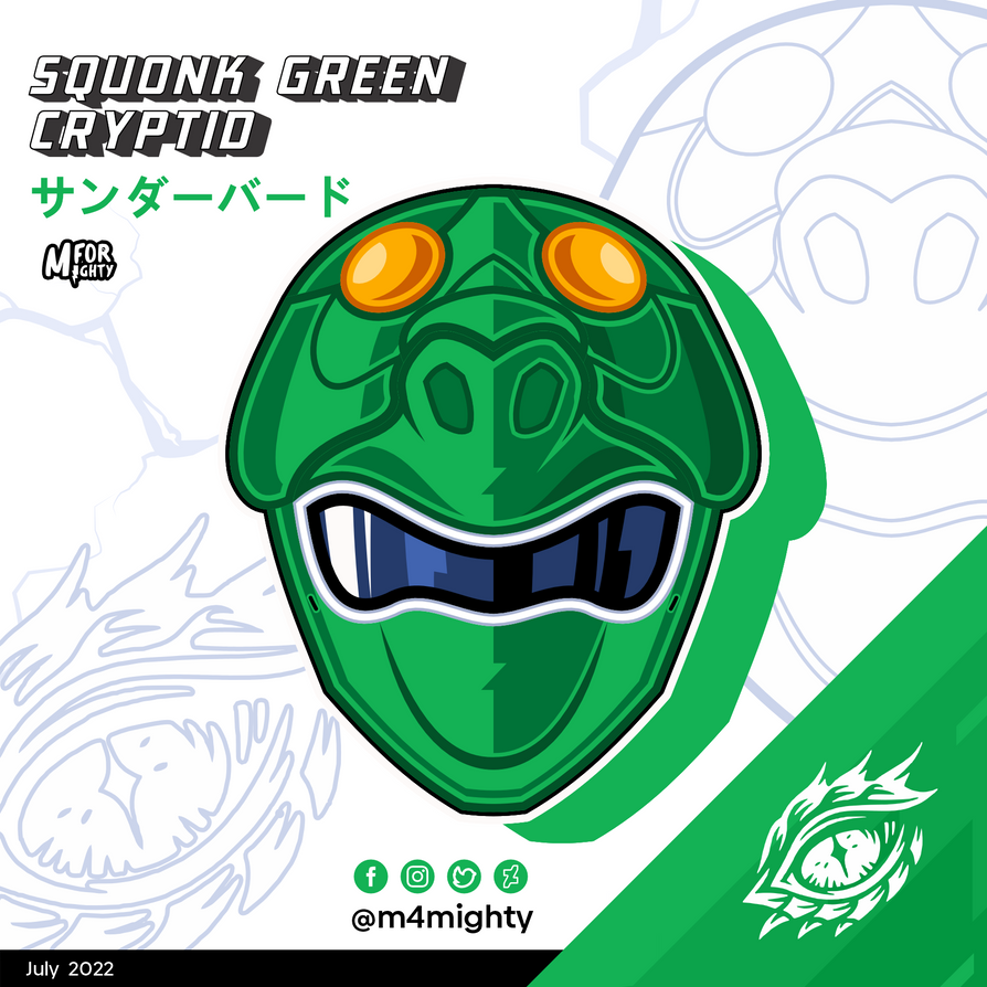 M4Mighty - Cryptid Ranger Green Squonk by m4mighty on DeviantArt