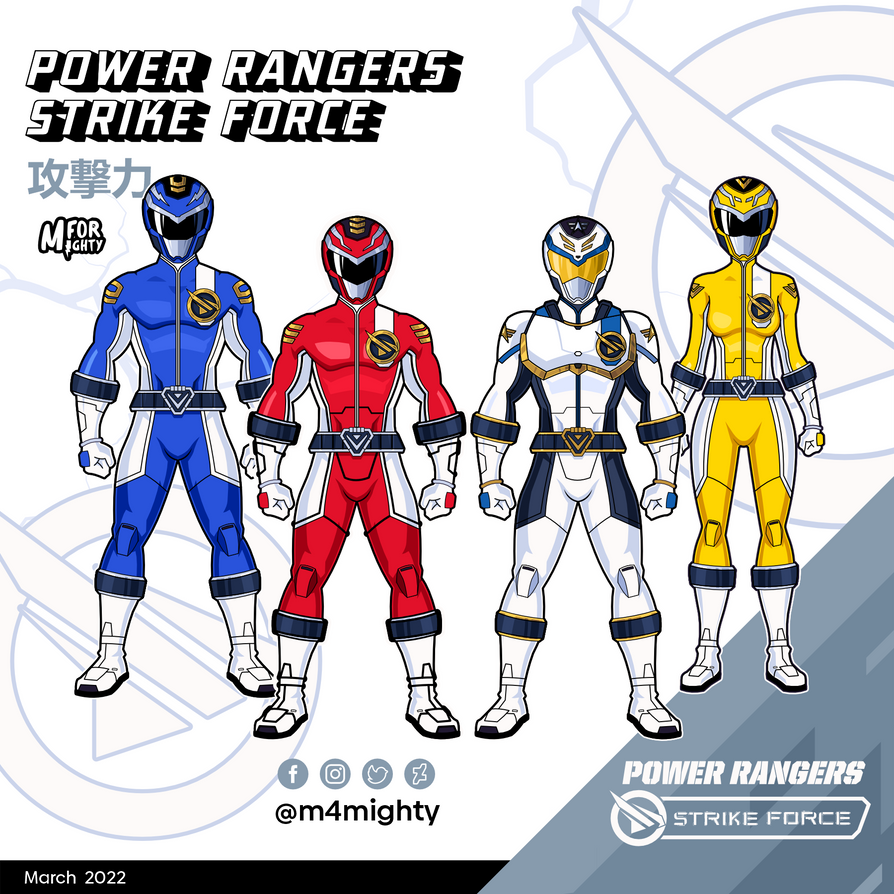 Strike Force R01 Red Ranger 1 by m4mighty on DeviantArt