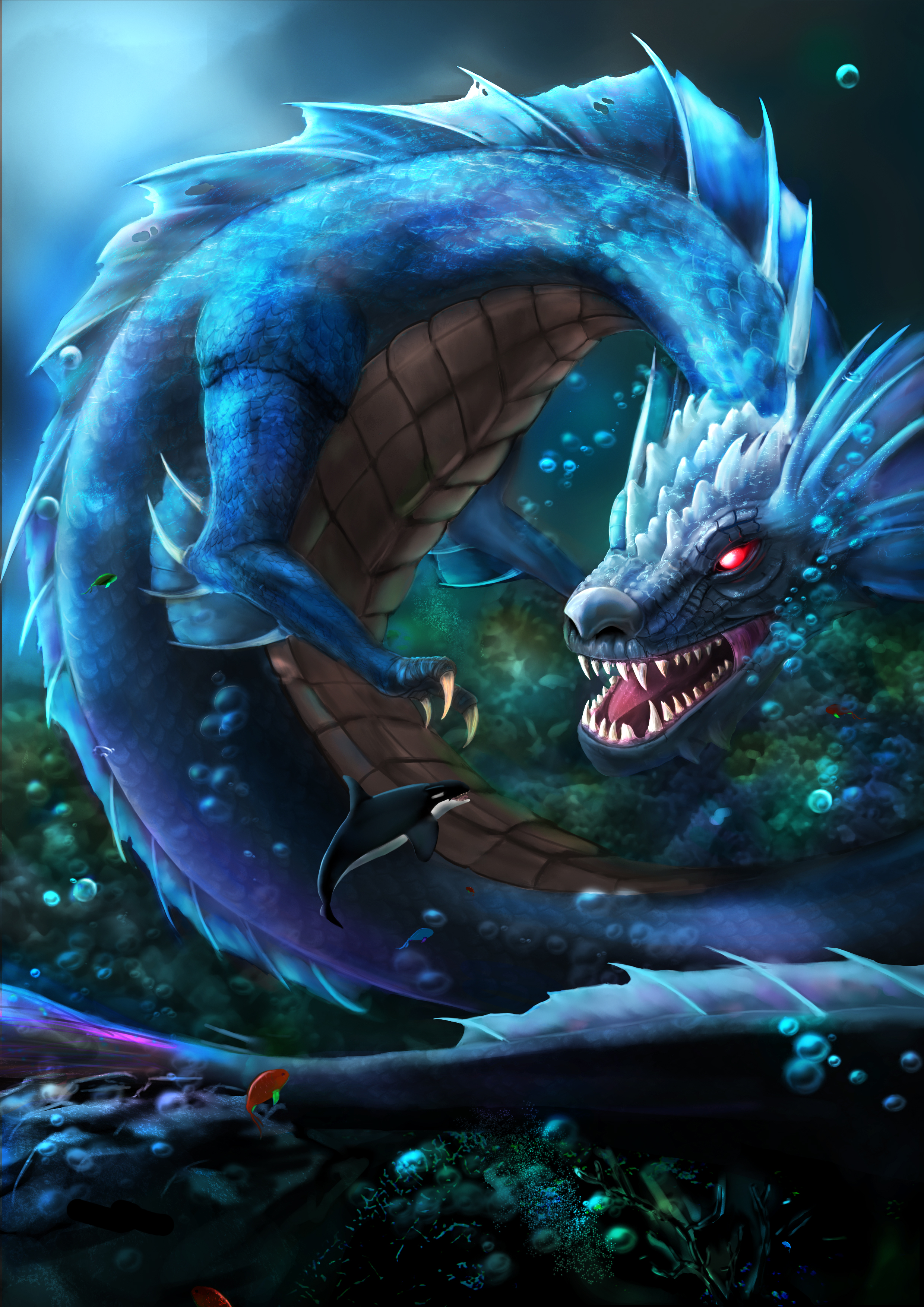 Monster Art 2 - Mythical Sea Dragon