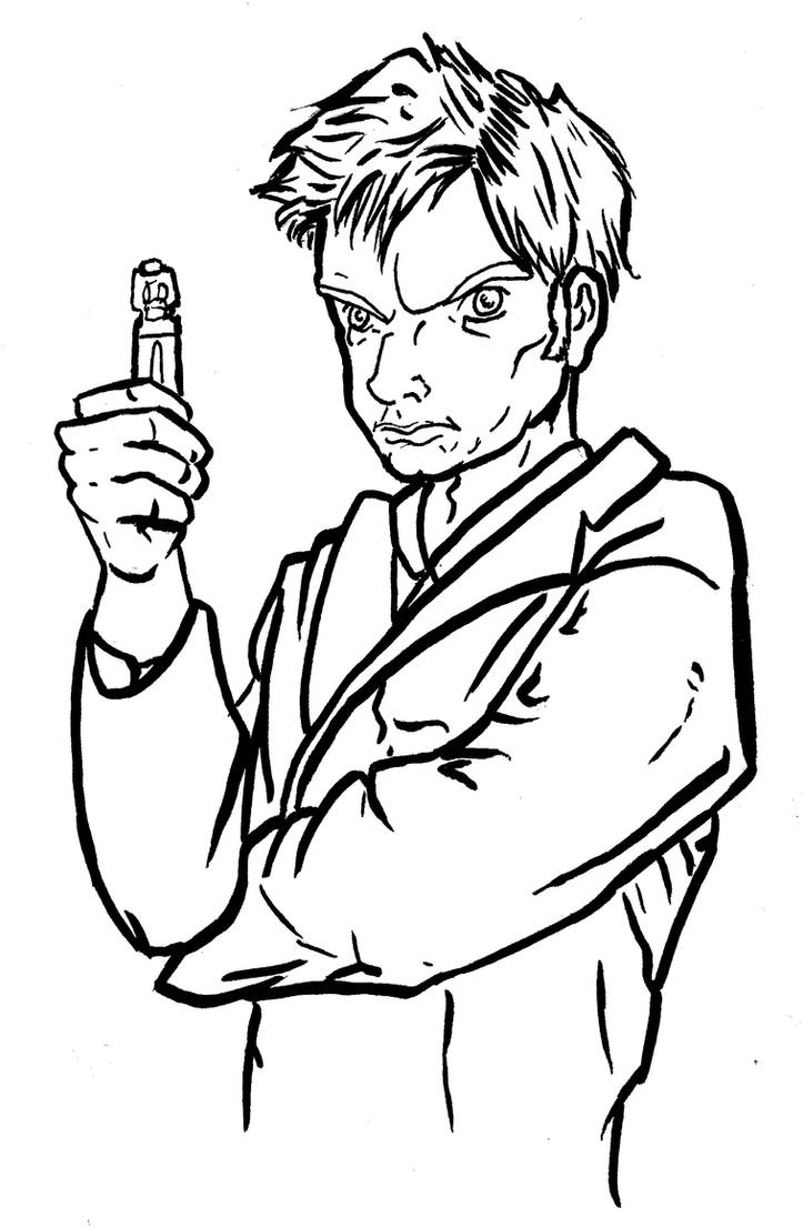 Dr Who: Black and White by Sparkfur on DeviantArt