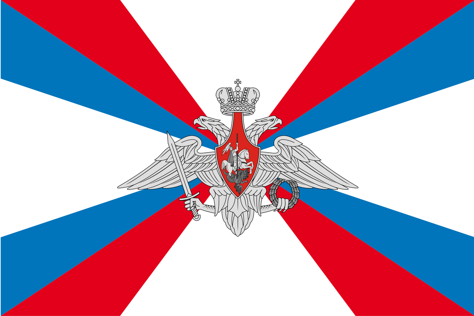 Flag of the Russian Defence Ministry by ShitAllOverHumanity on DeviantArt