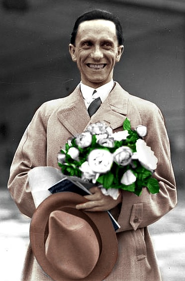 Joseph Goebbels smiling by ShitAllOverHumanity on DeviantArt