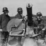 WW1 German Soldiers with AA gun