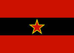 Civil Ensign of Albania 1945-1992