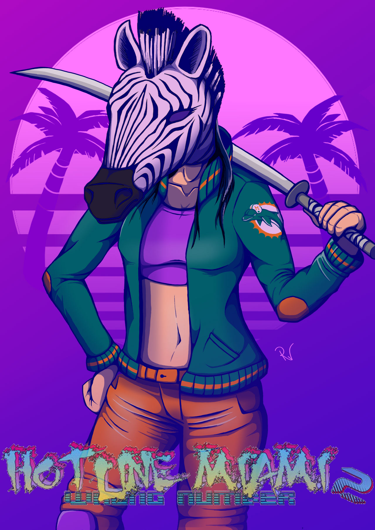 Hotline Miami Vigilante & Assassin Chibi Vinyl Figure Set – 4.75” HLM Collectible Statues