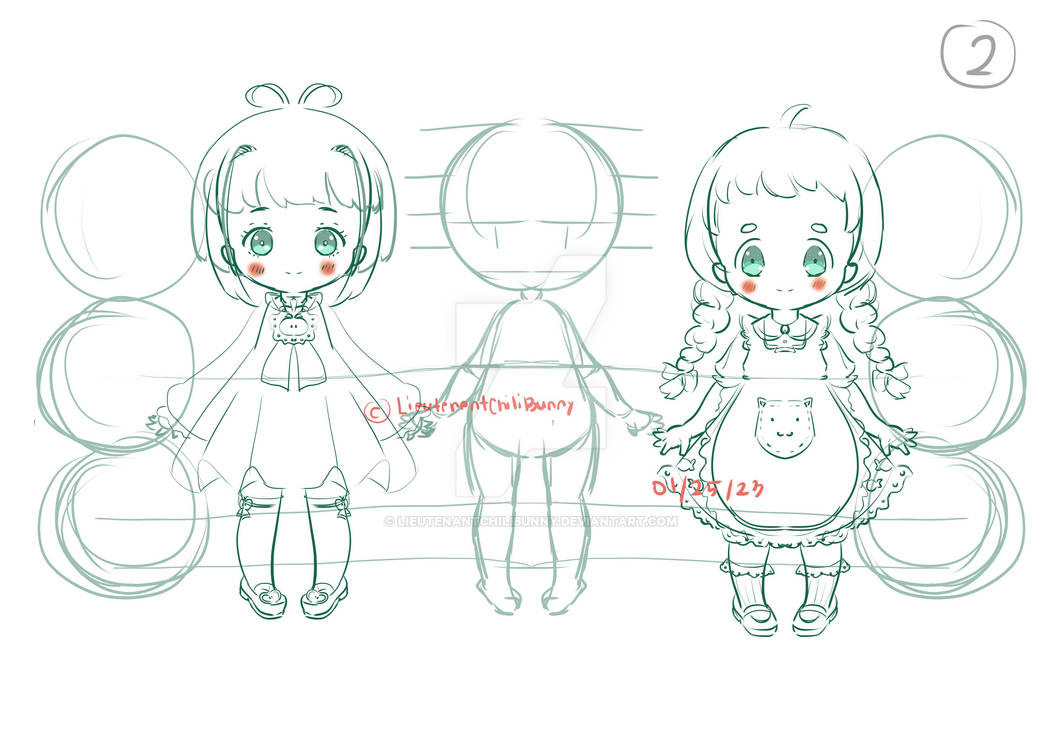 Cute Chibi practice by LieutenantChiliBunny on DeviantArt