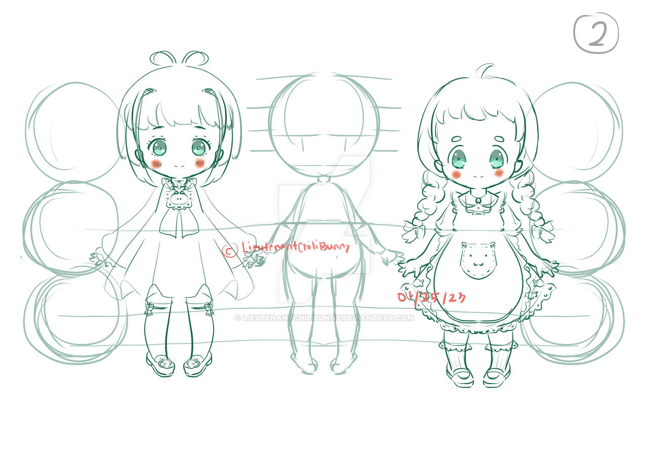 Cute Chibi practice by LieutenantChiliBunny on DeviantArt