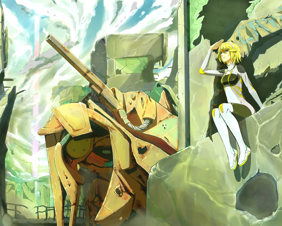 Kagamine Rin: Meltdown by Hachijuu on DeviantArt