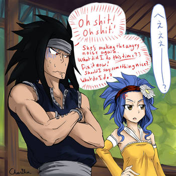 Gajeel in Trouble