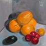 Peaches, Blood Oranges, Avocado and Mandarine