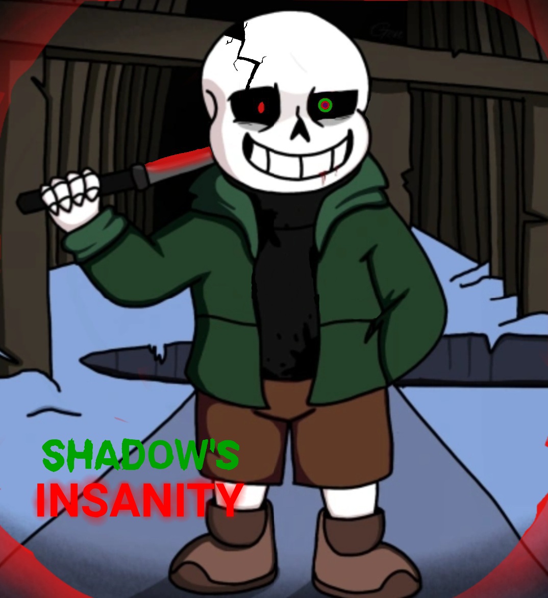 Ten Shadows Insanity Shadow's Insanity Sans (my insanity) by DevastatingCalamity on DeviantArt