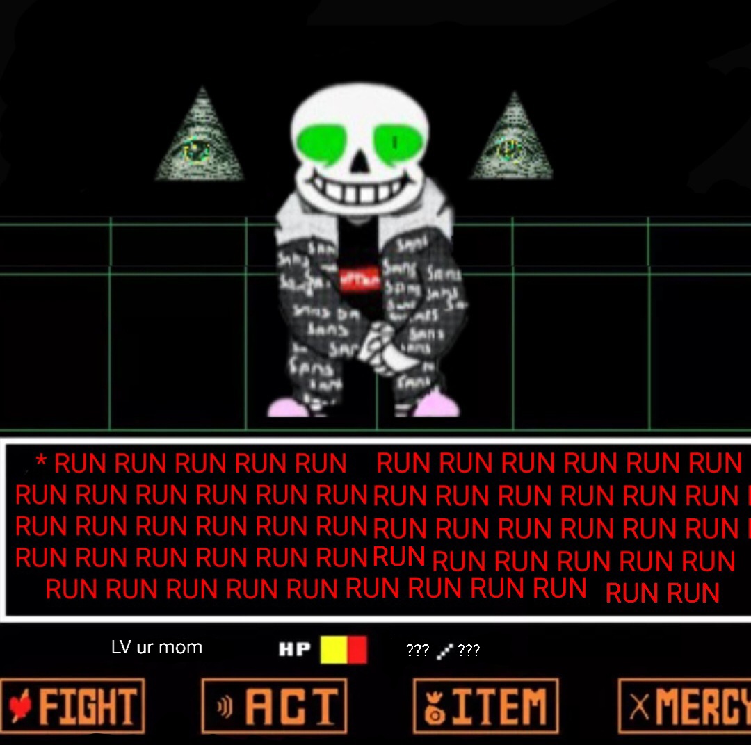 Meme Sans Fight by A-V-J on DeviantArt