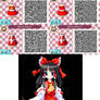 ACNL QR Code 16 - Reimu Hakurei