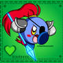 :CrossKirby: Undyne Kirby