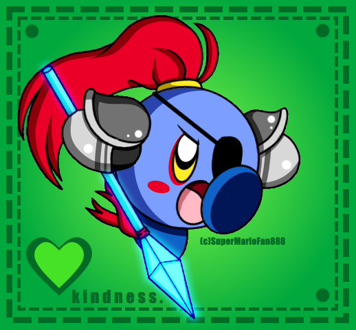 :CrossKirby: Undyne Kirby