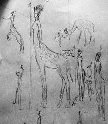 Giraffe Centaur Concept - OC Sahel