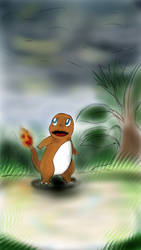 It's Raining - Charmander