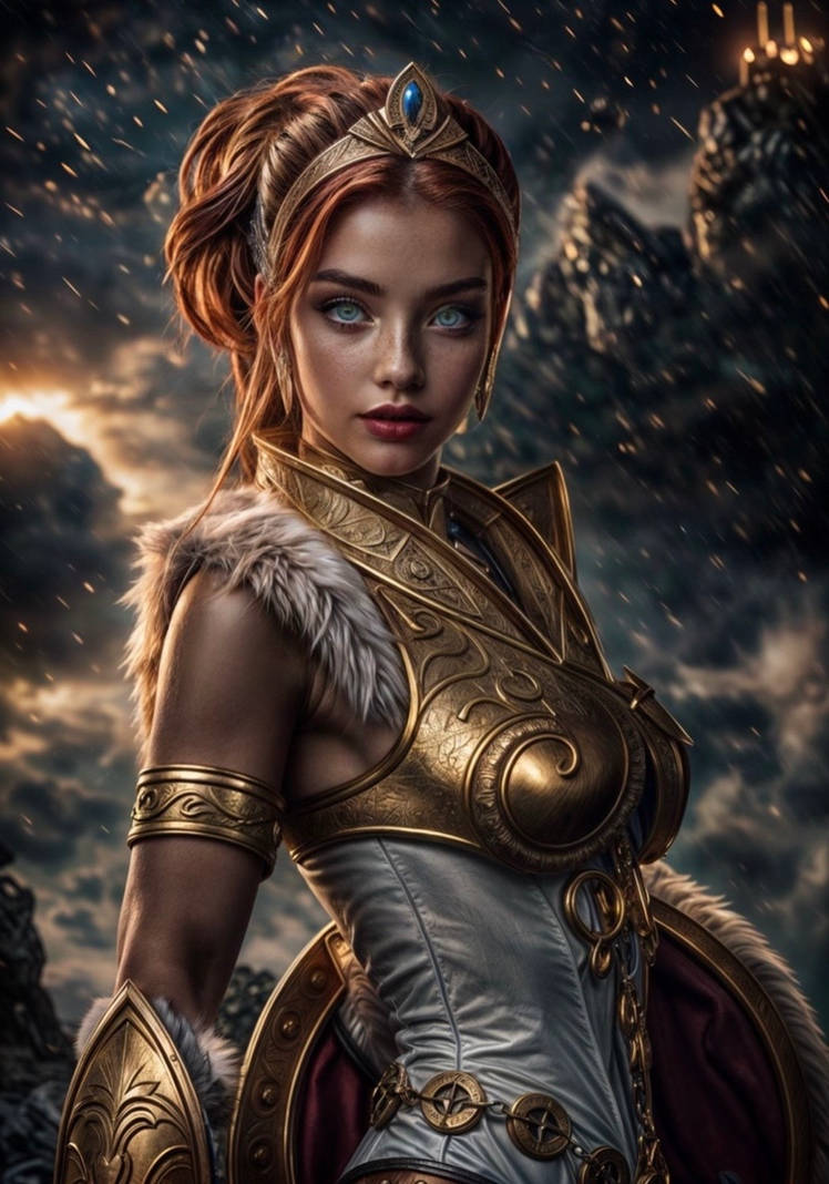 Theala Teela the warrior captain by Gyaldhart on DeviantArt
