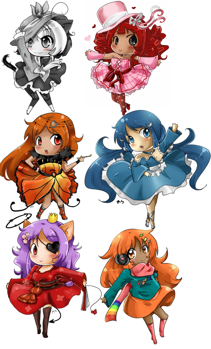 Gaia- Chibis