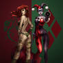 Poison Ivy x Harley Quinn